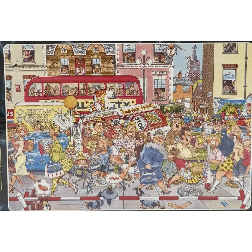 Wasgij? #3 Full Monty Fever 1000 Piece Puzzle Jumbo New Sealed